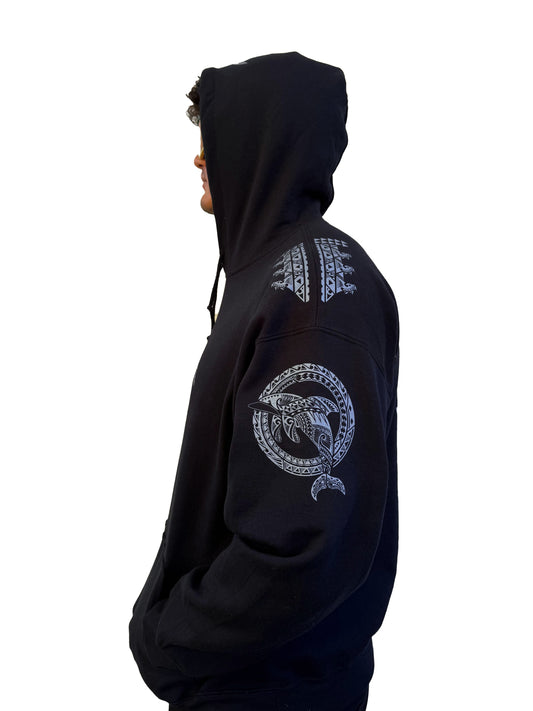 Black Hoodie - Tribal Edge Clothing Company