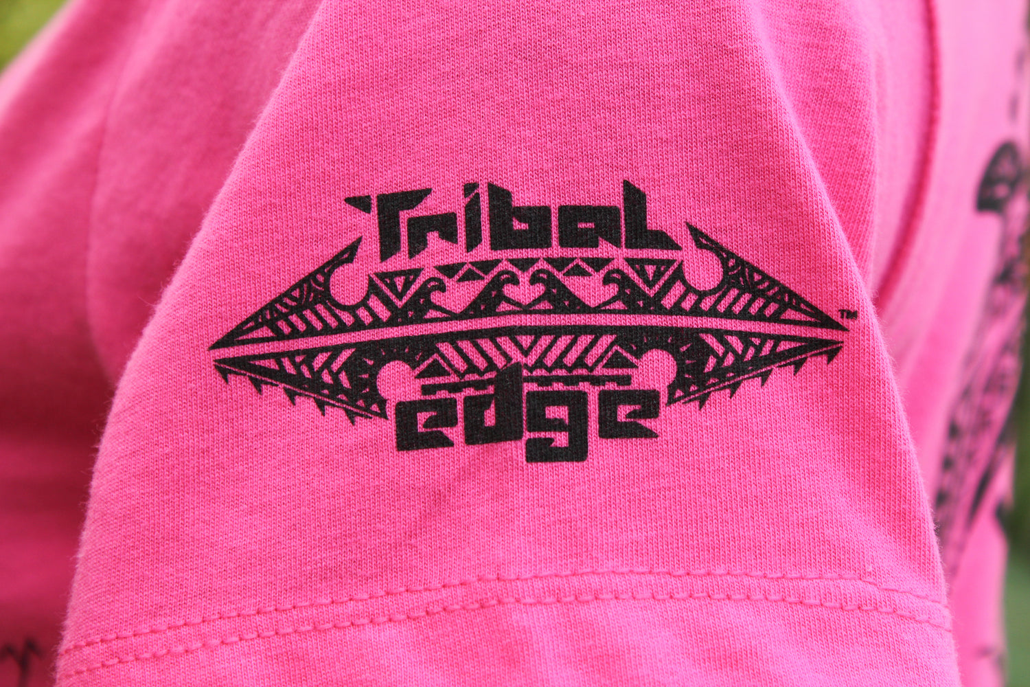Women's V-neck T-shirt - Raspberry - Tribal Edge Clothing